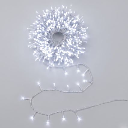 Aigostar - LED vanjski božićni niz 600xLED/8 funkcija 33m IP44 hladno bijela