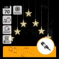 Aigostar - LED vanjski božićni niz 70xLED/230V 1,2x1m IP44 topla bijela zvijezde