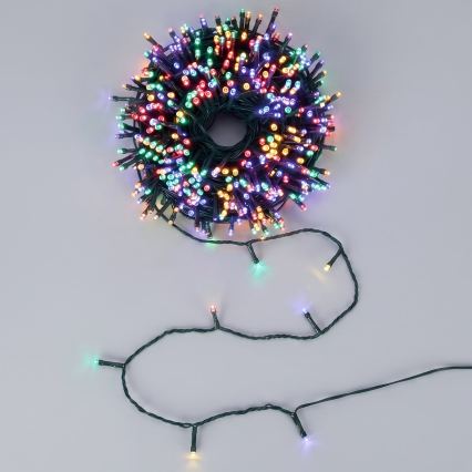 Aigostar - LED vanjski božićni svjetlosni niz 1000xLED/8 funkcija 103m IP44 višebojno