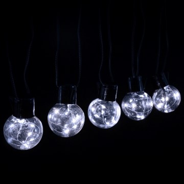 Aigostar - LED vanjski dekorativni lanac 160xLED 10m IP44 hladno bijela