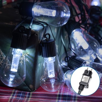 Aigostar - LED Vanjski dekorativni lanac 20xLED/13m IP44 hladna bijela