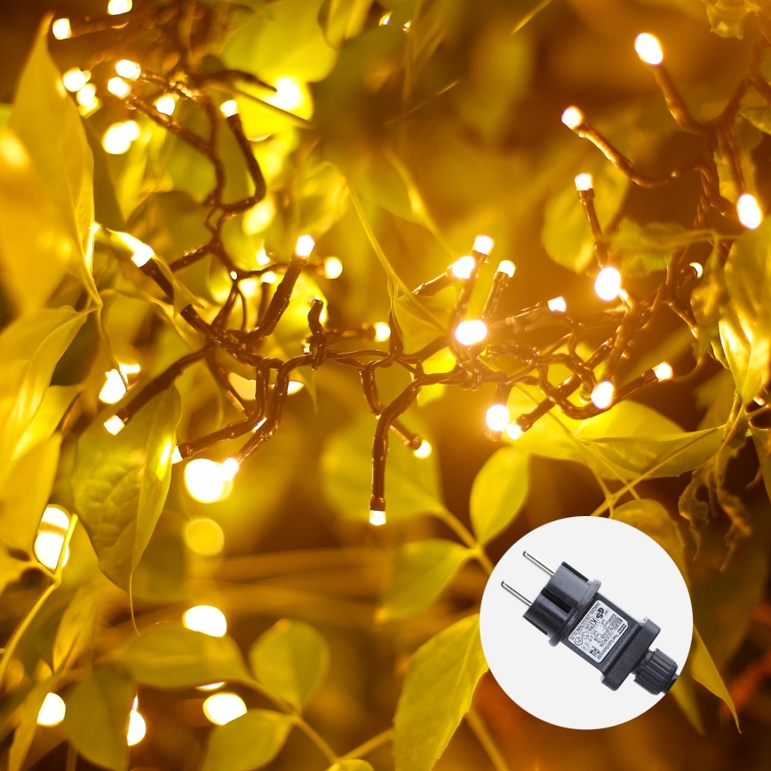 Aigostar - LED Vanjski dekorativni lanac  250xLED/10m IP44 topla bijela