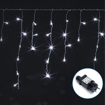 Aigostar - LED Vanjski dekorativni lanac 75xLED/6W/230V 15x0,6m IP44 hladna bijela