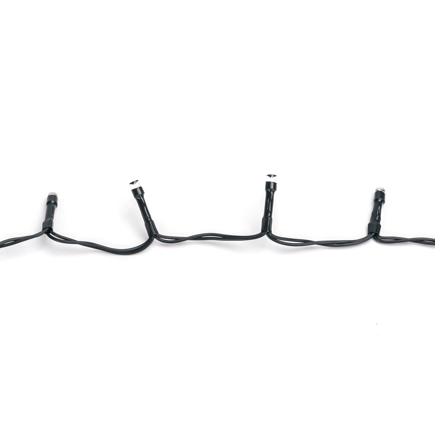 Aigostar-LED Vanjski LED lanac 300xLED/8 funkcija 3xAA 15,3m IP44 topla bijela