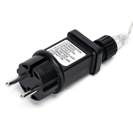 Aigostar - LED vanjski niz 50xLED/8 funkcija 8m IP44 hladno bijela