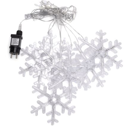 Aigostar - LED vanjski  niz 84xLED/8 funkcija 1,2x1m IP44 topla bijela pahuljice