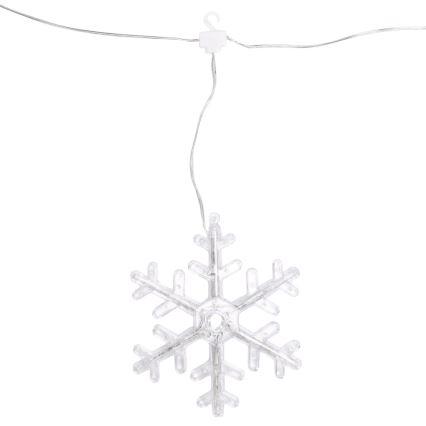 Aigostar - LED vanjski  niz 84xLED/8 funkcija 1,2x1m IP44 topla bijela pahuljice