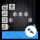 Aigostar - LED vanjski svjetlosni lanac 84xLED/8 funkcija 1,2x1m IP44 hladno bijela pahuljice