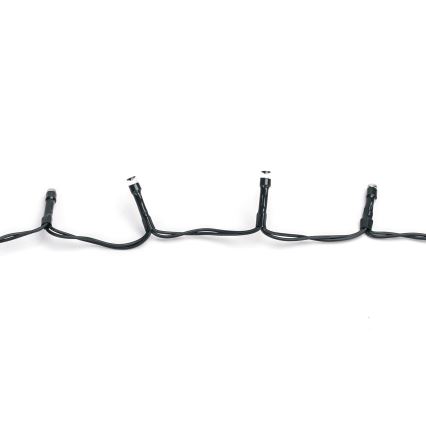 Aigostar - Vanjski LED niz, 200 LED, 8 funkcija, 3xAA, 10,3 m, IP44, topla bijela