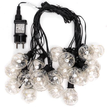 Aigostar - LED Vanjski dekorativni niz 160xLED 10m IP44 topla bijela
