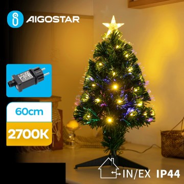 Aigostar - LED Vanjsko božićno drvce LED/3,6W/230V 60 cm IP44 topla bijela