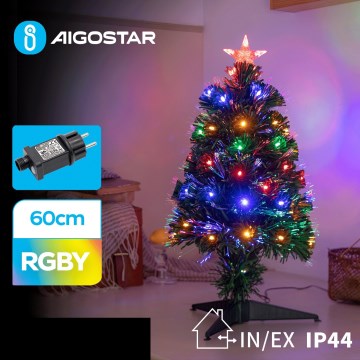 Aigostar - LED Vanjsko božićno drvce LED/3,6W/230V 60 cm IP44 višebojno