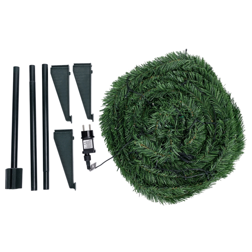 Aigostar - LED vanjsko božićno drvce 80xLED 1,2m IP44 zeleno topla bijela