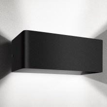 Aigostar - LED Zidna svjetiljka LED/12,5W/230V 20x10 cm crna