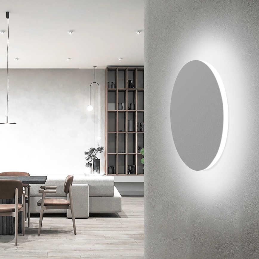 Aigostar - LED zidna svjetiljka LED/12W/230V 6500K 25 cm bijela