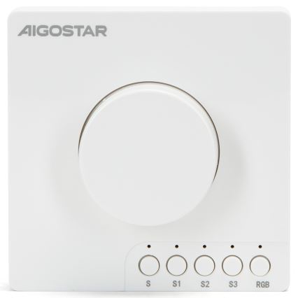 Aigostar - Mrežni regulator svjetla s gumbom
