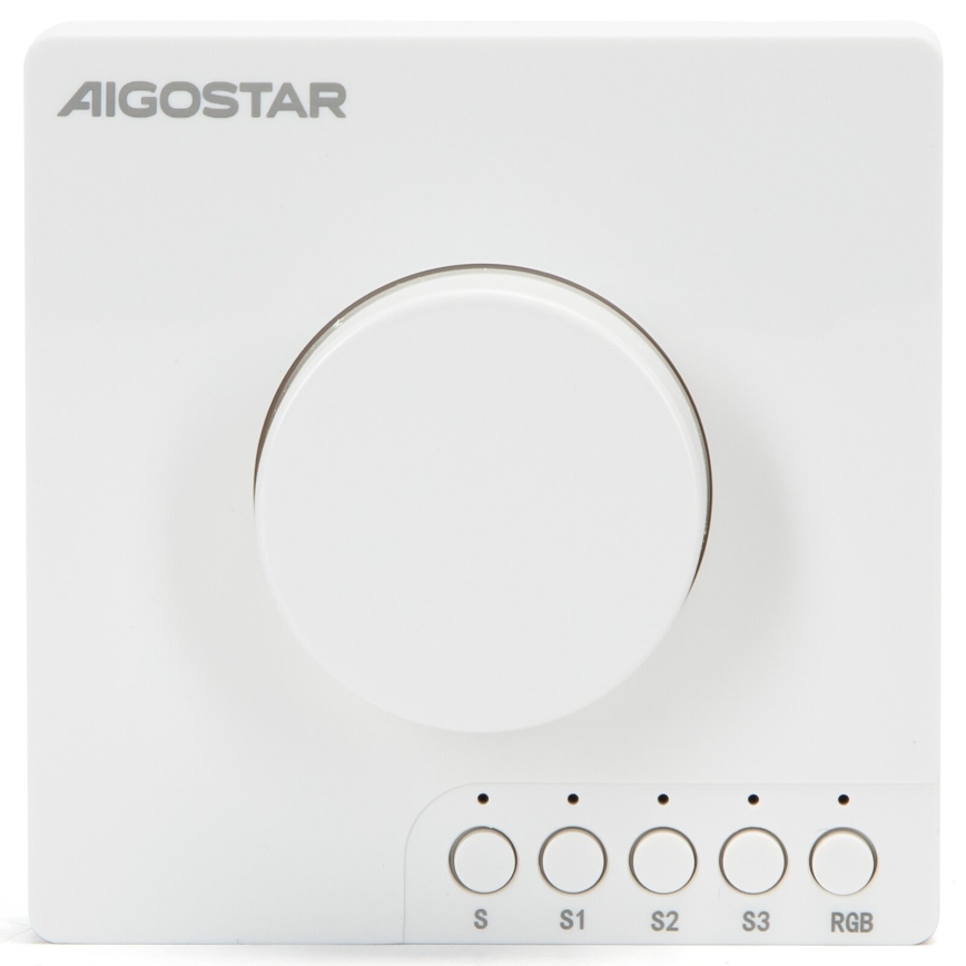 Aigostar - Mrežni regulator svjetla s gumbom