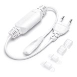 Aigostar - Napajanje za LED trake 8 mm 400W/230V bijelo