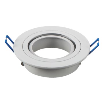 Aigostar - Okvir za ugradno svjetlo GU10 Ø 9,1 cm, bijeli