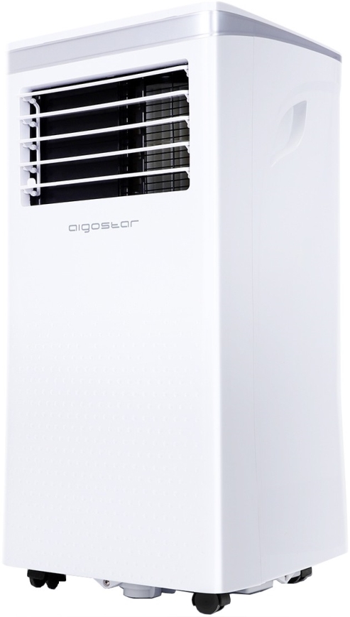 Aigostar - Pametna prenosna klima 3u1 1003 W/230 V 9000 BTU Wi-Fi bijela + daljinski upravljač