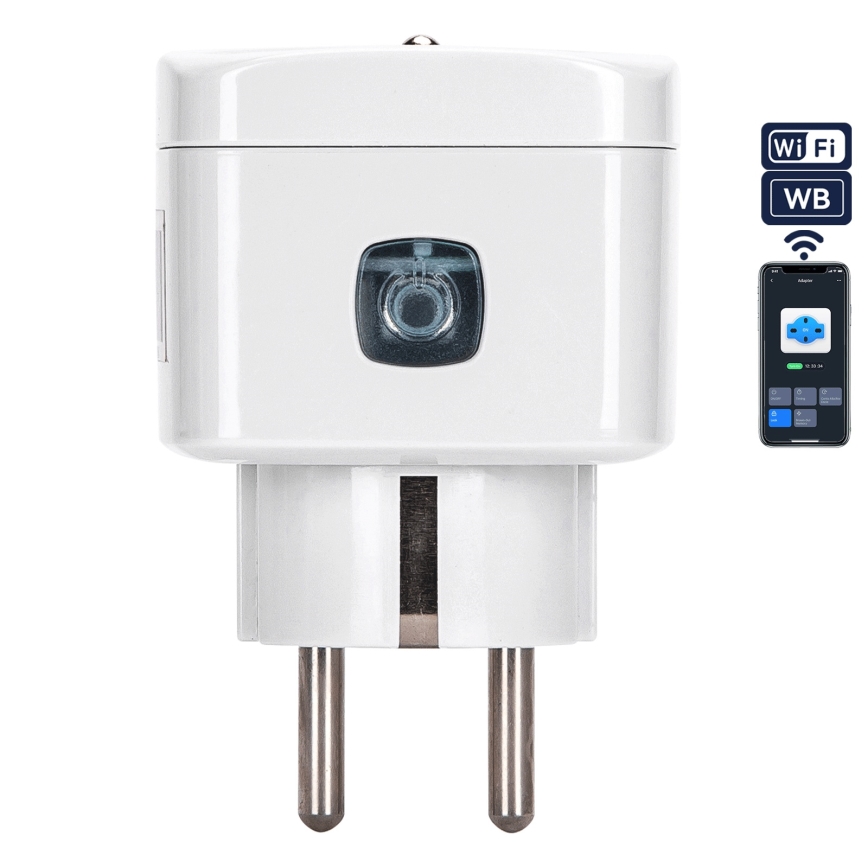 Aigostar - Pametna utičnica E 2300W Wi-Fi Tuya