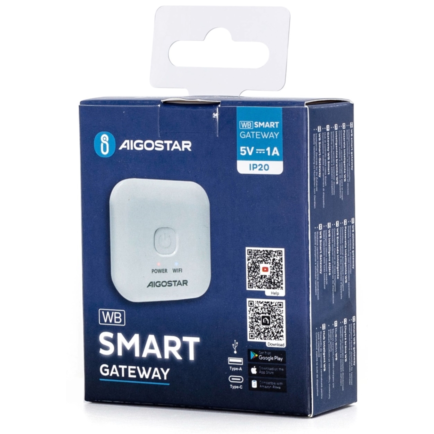 Aigostar - Pametna Wi-Fi vrata 5V