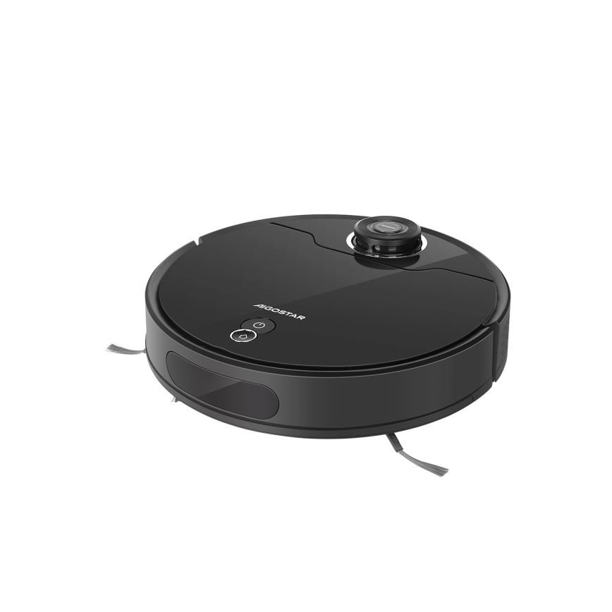 Aigostar - Pametni robotski usisivač 2u1 12W/230V 3300mAh Wi-Fi crna
