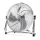 Aigostar - Podni ventilator 100W/230V sjajni krom
