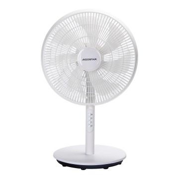 Aigostar - Podni ventilator 45W/230V 110 cm bijela