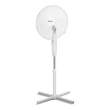Aigostar - Podni ventilator 45W/230V 125 cm bijela