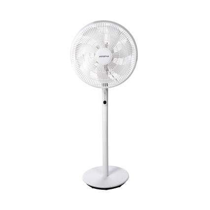 Aigostar - Podni ventilator 45W/230V bijela + daljinski upravljač
