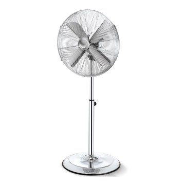 Aigostar - Podni ventilator 50W/230V 44,8 cm sjajni krom