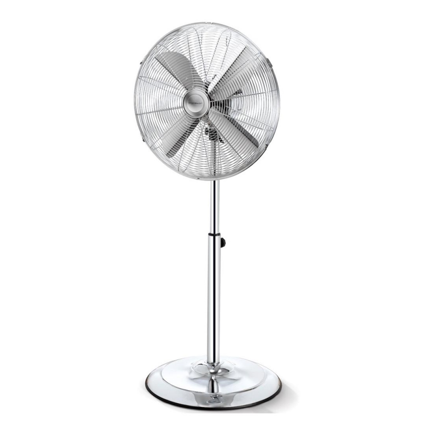 Aigostar - Podni ventilator 50W/230V 44,8 cm sjajni krom