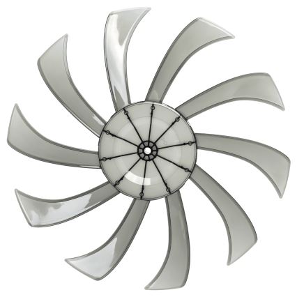 Aigostar - Stajaći ventilator 55W/230V 130 cm crni + daljinsko upravljanje