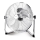 Aigostar - Podni ventilator 60W/230V 44,5 cm sjajni krom