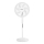 Aigostar - Podni ventilator 60W/230V bijela
