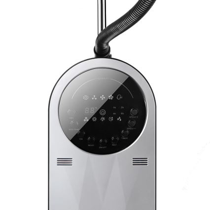 Aigostar - Podni ventilator s efektom magle MIST 95W/230V + daljinski upravljač