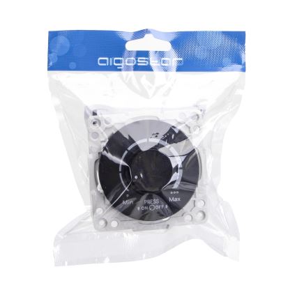 Aigostar - Prigušivač bez okvira 250V/10A, crni