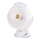 Aigostar - Punjivi džepni ventilator 2W/5V 2400mAh USB bijela