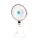 Aigostar - Punjivi džepni ventilator 5W/5V 2400mAh USB bijela