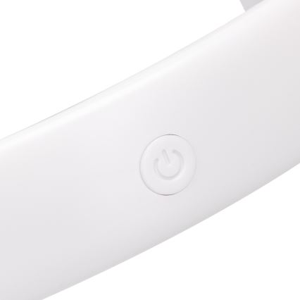 Aigostar - Punjivi ventilator za vrat 4W/5V 2000mAh bijela