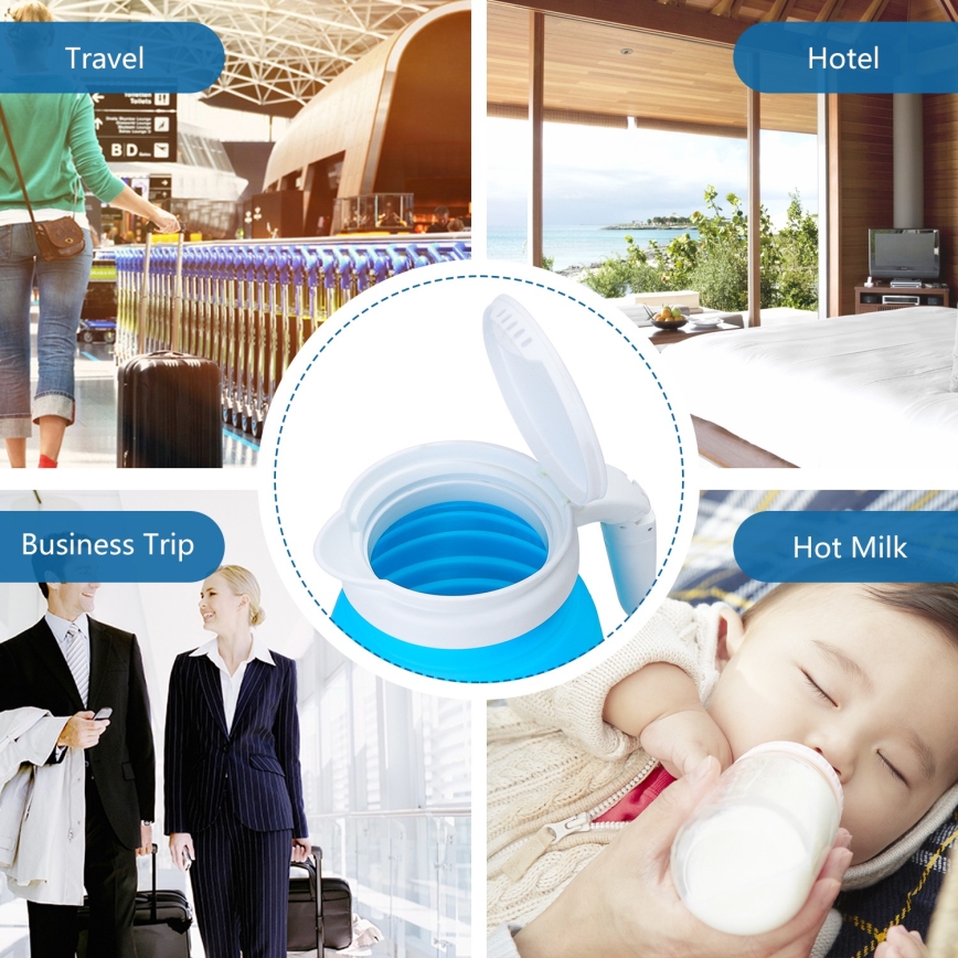 Aigostar - Putni kuhalo za vodu 600ml 1000W/230V