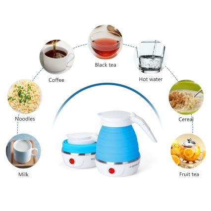 Aigostar - Putni kuhalo za vodu 600ml 1000W/230V