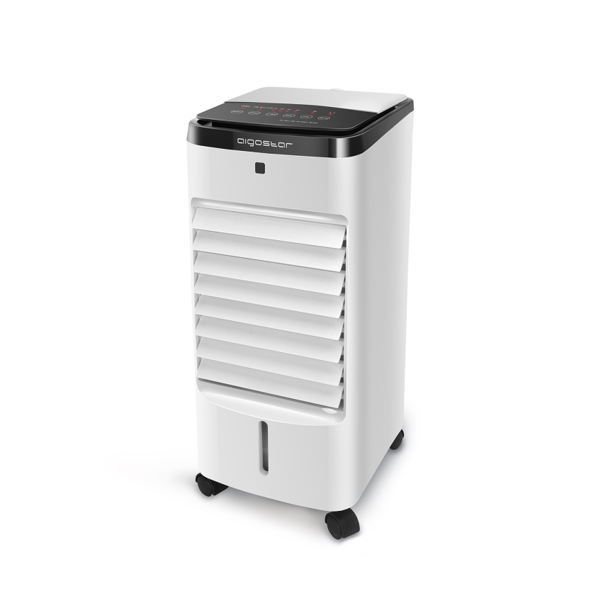 Aigostar - Rashlađivač zraka 60W/230V bijela/crna + daljinski upravljač