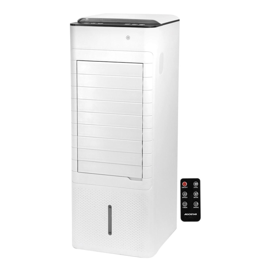 Aigostar - Rashlađivač zraka 80W/230V bijela + daljinski upravljač