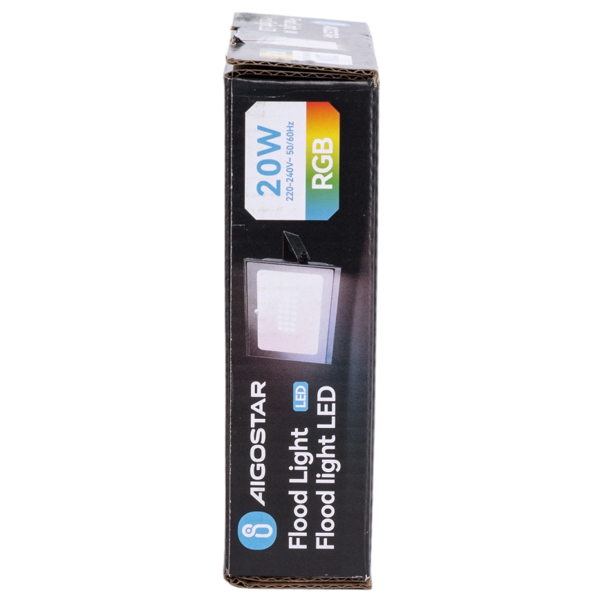 Aigostar - LED RGB Reflektor LED/10W/230V IP65 + daljinski upravljač