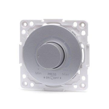 Aigostar - Rotacijski dimmer 300W/230V srebrni