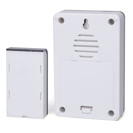 Aigostar - SET 2x Bežično zvono 3xAA/12V IP44 bijela
