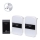 Aigostar - SET 2x Utično bežično zvono 230V/12V IP44 bijela/crna