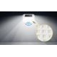 Aigostar - SET 2xLED Solarna zidna svjetiljka sa senzorom LED/1,48W/5V 6500K IP65
